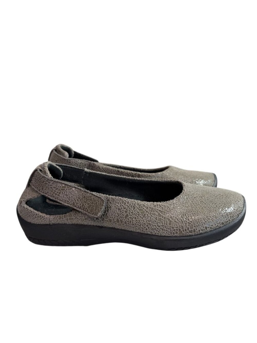 Arcopedico JASMUND L58 Lytech Flats in Gray Crackle Size EU 37, US 6.5
